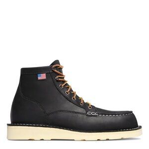 Men’s Danner Bull Run Moc Toe black steel toe boots
